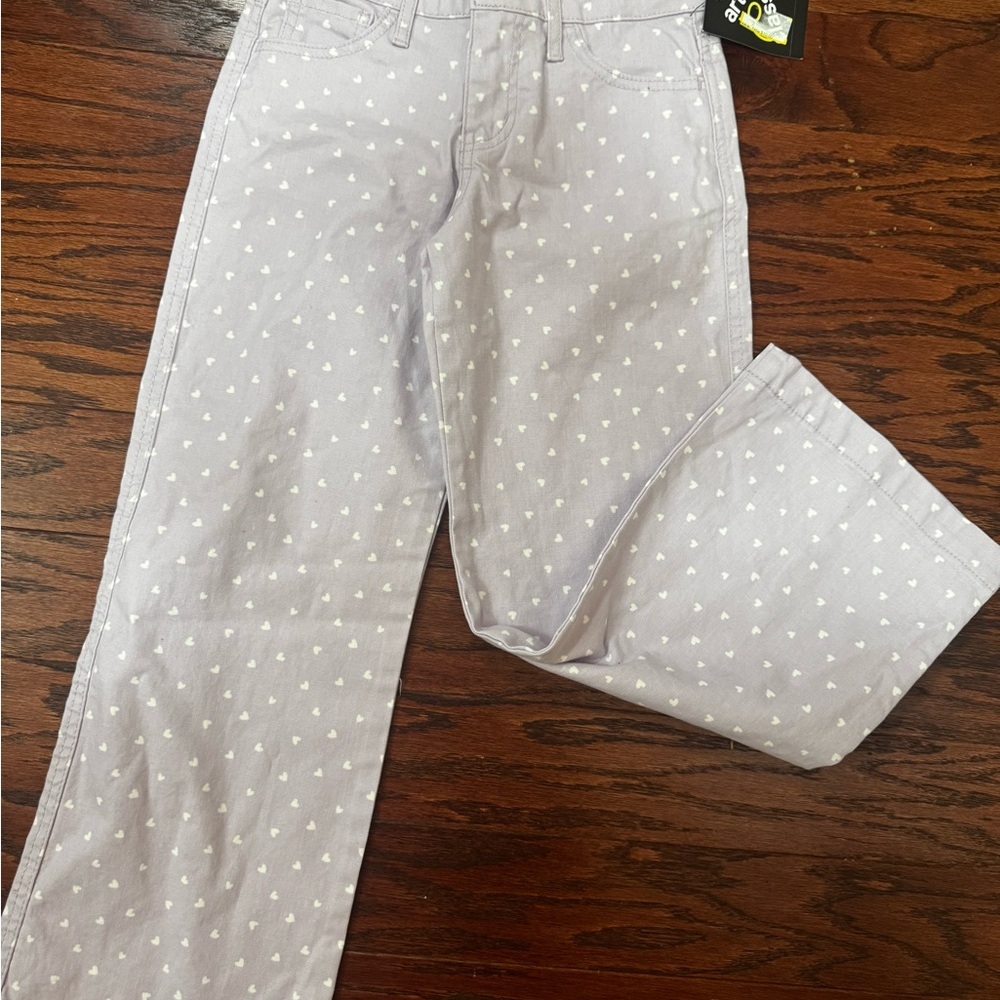 Art Class Kids Light Gray Formal Pants with White Accents